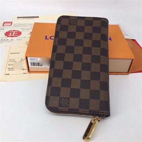 louis vuitton wallet brown damier|louis vuitton wallet checkered.